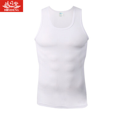 

BOSIDENG Vest BJN78031 Men&39s Belt Breathable Bags One-piece White