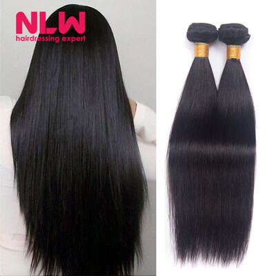 

Bouncy Top Quality N.L.W. Products Brazilian Virgin Hair Straight 4 Bundles 8A Unprocessed Free Shipping Full and Thick
