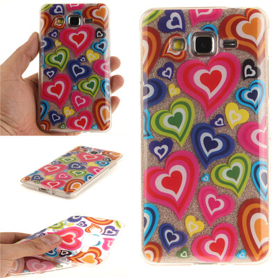 

Colorful love Pattern Soft Thin TPU Rubber Silicone Gel Case Cover for Samsung Galaxy Grand Prime G530H