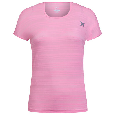 

XTEP Women&39s Sports T-shirt Light&breathable running short-sleeved T-shirt 883128019009 Pink M