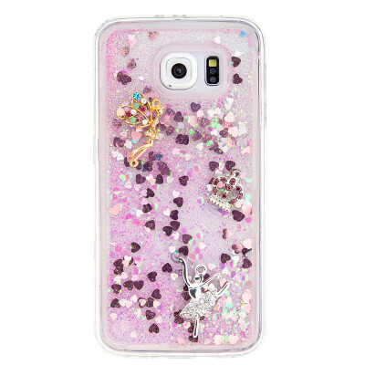 

Dynamic Quicksand Glitter Liquid Soft TPU Case Cover For SAMSUNG S7