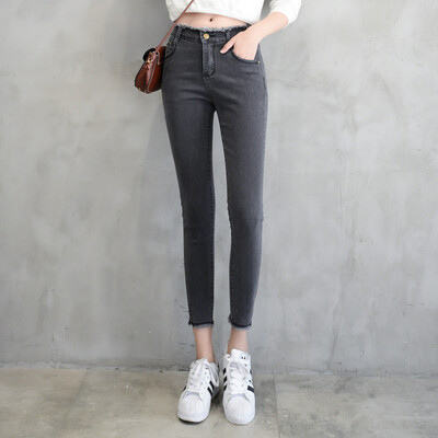

VIVAHEART High Waist Jeans Pants Nose Pants Leggings Forks Pants Women&39s Pants VWKN173340 Gray 29