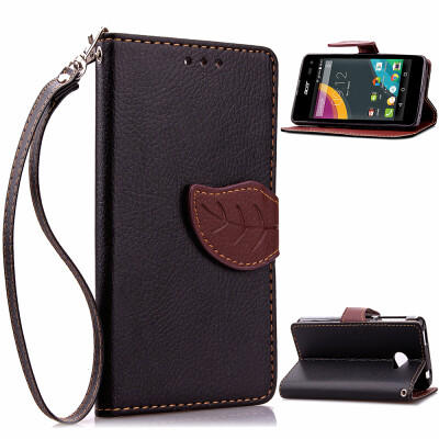 

Black Design PU Leather Flip Cover Wallet Card Holder Case for Acer Liquid Z220