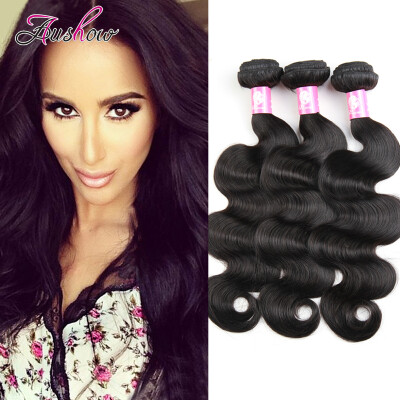 

7A Peruvian Body Hair 3 Bundles Peruvian Virgin Hair Body Human Hair 8"-26" Unprocessed Virgin Body Hair Bundles