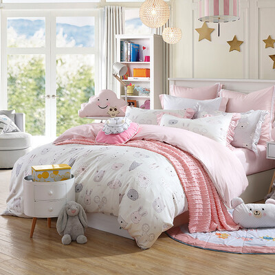 

[Супермаркет] Мэн Jie текстильной Jingdong производства MINI КОЗ Tencel Bedding пакет печать три-штучных детский текстиль LION 1,5 м постель 200 * 230cm
