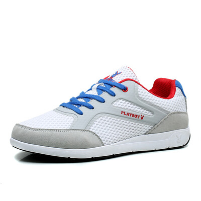 

Playboy (PLAYBOY) casual shoes fashion mesh jogging shoes outdoor sports shoes DS61005 dark blue (double) 41