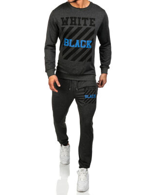 

New men's fashion long sleeve hoody and pants sets