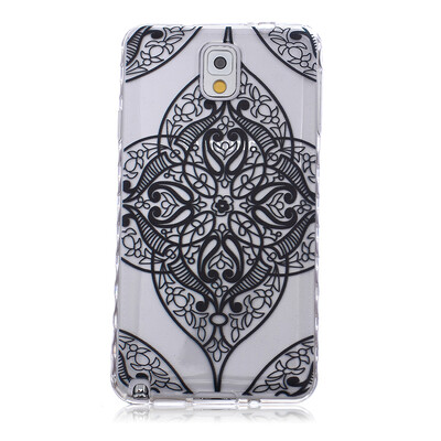 

Black love Pattern Soft Thin TPU Rubber Silicone Gel Case Cover for SAMSUNG GALAXY Note 3