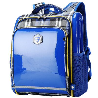 

Jingdong supermarket Cara sheep Carany CX2631 Po blue children&39s school bag primary school students burden of boys&girls students Japanese&Korean wind shoulder bag