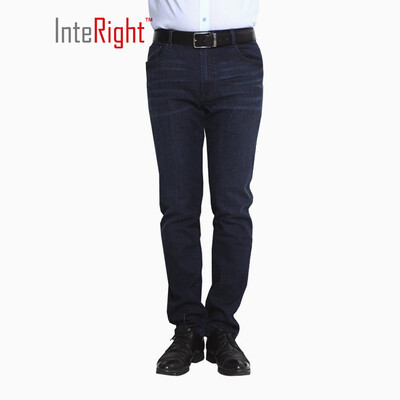 

Синие джинсы, мужчины культивации INTERIGHT 30 ярдов S