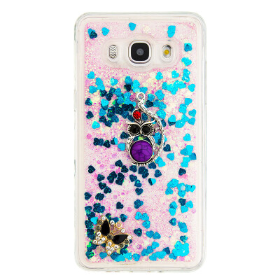 

Dynamic Quicksand Glitter Liquid Soft TPU Case Cover For SAMSUNG J510