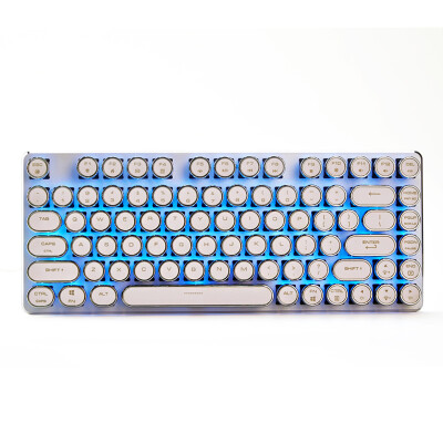 

Волшебное яйцо (magicforce) 68 клавиша подсветки игры ретро пишущая механическая клавиатура KEYCAP вал Бирюзовый