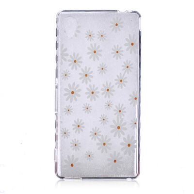 

Huang Xiaoju Pattern Soft Thin TPU Rubber Silicone Gel Case Cover for SONY Xperia M4 Aqua