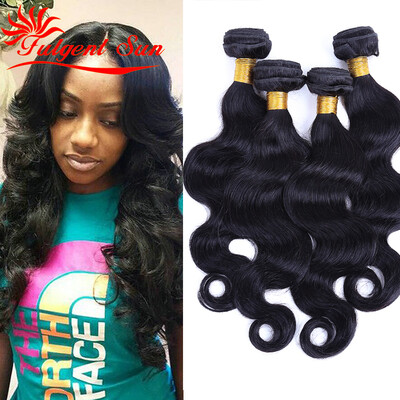 

4 bundles brazilian body wave 7a grade brazilian virgin hair body wave virgin human hair bundles bodywave free shipping