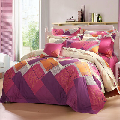 

LUOLAI cotton bed setbed kit duvet coverbedsheetpillowcase