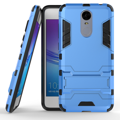 

Синий Slim Robot Armor Kickstand Ударопрочный жесткий корпус из прочной резины для HUAWEI Enjoy 6