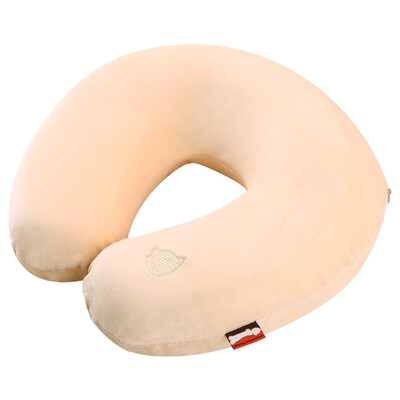 

Armchair Astro Boy headrest car with office neck pillow U-pillow memory cotton single loaded MRJYJZ-01 beige