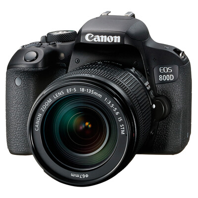 

Canon (Canon) EOS 800D SLR комплект (EF-S 18-135mm F / 3.5-5.6 IS STM)