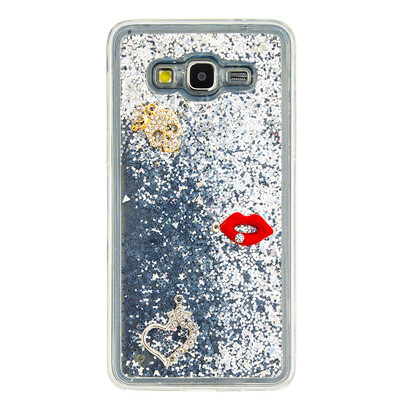 

Dynamic Quicksand Glitter Liquid Soft TPU Case Cover For SAMSUNG J5