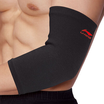 

Li Ning sports protective gear elbow men&women basketball badminton tennis volleyball knitting elbow single only installed AQAH252-1 black L knee 36-42cm
