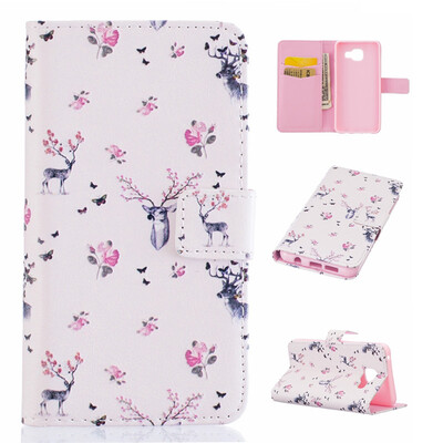 

Deer Design PU Leather Flip Cover Wallet Card Holder Case for SAMSUNG GALAXY A3 2016A310