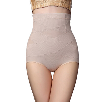 

Palladium blossom body underwear female lace high waist belly postpartum hip body sculpting ladies underwear apricot XL