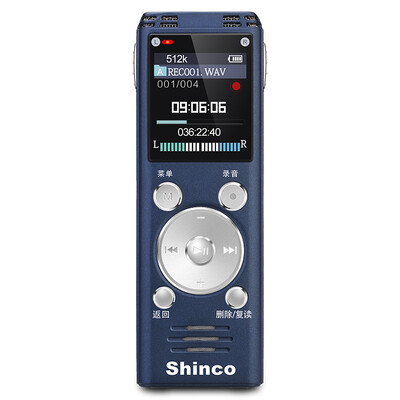 

Shinco (Shinco) F1 16G профессиональная ручка записи без записи экрана монитора бесшумных краж шифрования мини HD телеобъектив шумоподавление мини MP3-плеер черного