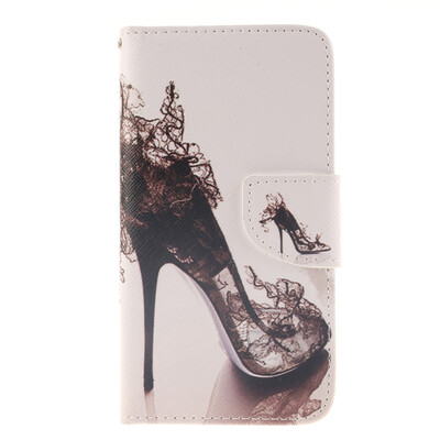 

High heels Design PU Leather Flip Cover Wallet Card Holder Case for LG G3