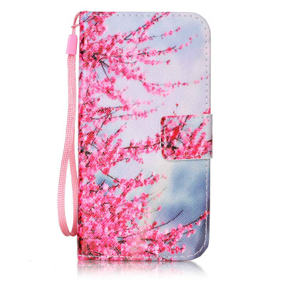 

Plum Blossom Design PU Leather Flip Cover Wallet Card Holder Case for Samsung Galaxy S7G9300