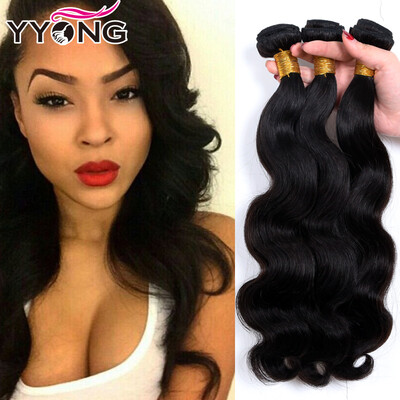 

Pervian Virgin Hair Body Wave 8A 100 Человеческие волосы соткают 3 комплекта YYONG Hair Company Перуанские волосы для волос