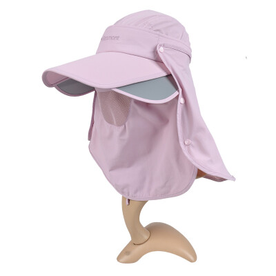 

Jingdong Supermarket Kemmon Kenmont km-3274 summer stretch sunscreen sun hat female cover outdoor cycling sun climbing empty top hat shallow khaki