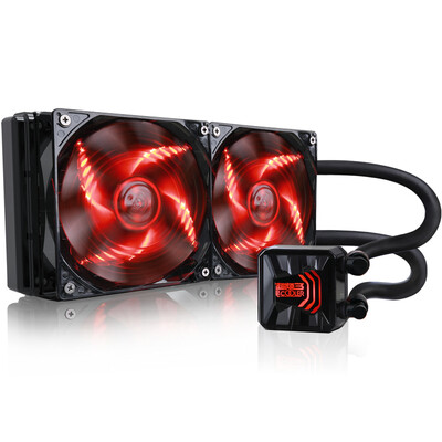 

PCCooler (PCCOOLER) сердечники замораживания (охлаждения мультиплатформенный / интегральная вода / 12см вентилятор смарт-синий / смазка в комплекте) 120 радиатора процессора
