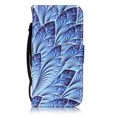 

Blue Dazzle Design PU Leather Flip Cover Wallet Card Holder Case for Samsung Galaxy A32016A3100A310F