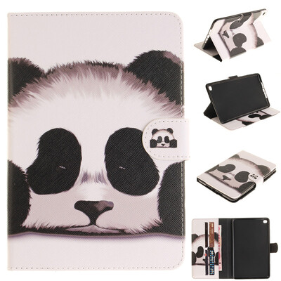 

Panda Стиль Тиснение Классический откидная крышка с подставкой Функция и слот кредитной карты для iPad Mini 4