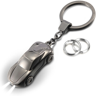 

【Jingdong Supermarket】 JOBON Bangzhong key chain ring car key chain chain mother ring spring waist hanging ZB-8711 black