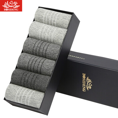 

BOSIDENG Socks Male BJZ78033 Business Men Socks Breathable Sports Casual Mix 6