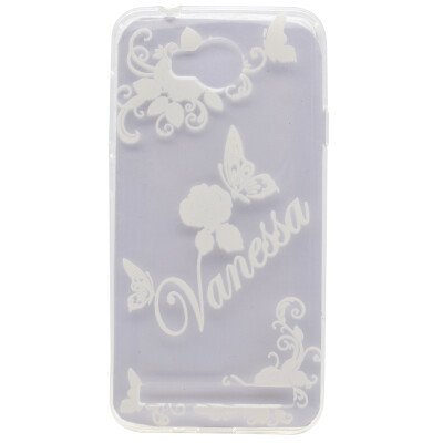 

White butterfly Pattern Soft Thin TPU Rubber Silicone Gel Case Cover for HUAWEI Y3 II