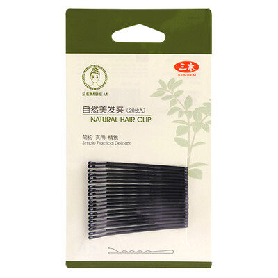 

SEMBEM Black Hair Pins Metal Hair Clips 20 count