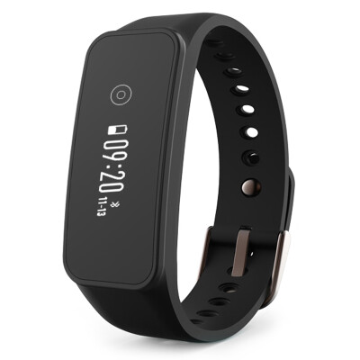 

J-style J080 GOGO smart sports bracelet touch screen men&women models Bluetooth real-time monitoring sports brakes waterproof sleep monitoring call SMS QQ micro reminder