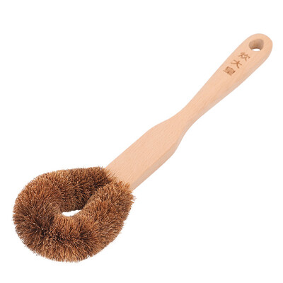 

Jingdong Supermarket Cooking the emperor long wooden handle pot brush beech brush brush wok frying pan steamer wash pot wash bowl cleaning brush