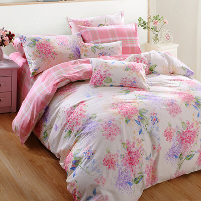 

Jingdong supermarket Kouzi COZZY home textiles cotton twill quilt Versailles Garden 220 240cm 18 m bed for