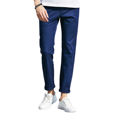 

Bioneer Pioneer Camp casual pants men thin section stretch casual pants 655111 dark blue 32