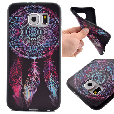 

Dreamcatcher Pattern Soft Thin TPU Rubber Silicone Gel Case Cover for Samsung Galaxy S6