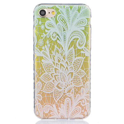 

Rose Pattern Soft Thin TPU Rubber Silicone Gel Case Cover for IPHONE 7