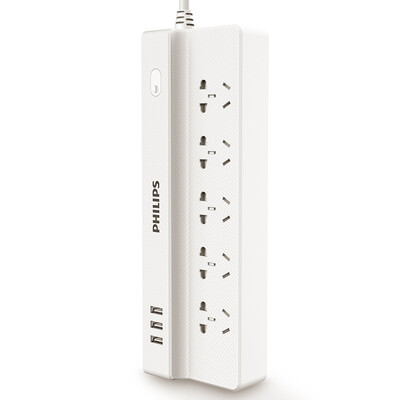 

Philips (PHILIPS) SPS7520J / серия 93 пианино 3USB общая 1,8 м 2.4A +-битой защита ребенка вилка колодки дверь Панель / монтажная плата / сопротивление полоса