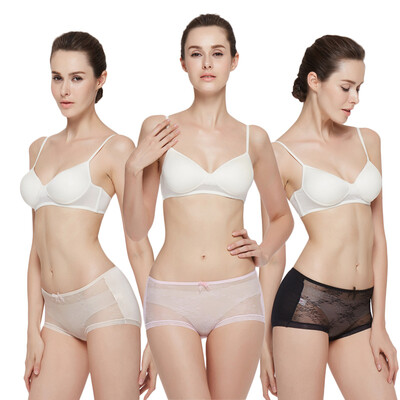 

Playboy 5667 Women&39s Underwear Women&39s Triangle Underwear Waist Belt Sexy Lace Underwear Women 3pcs Multicolor L