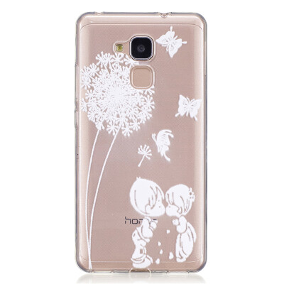 

Child Dress girl Pattern Soft Thin TPU Rubber Silicone Gel Case Cover for HUAWEI Honor 5C