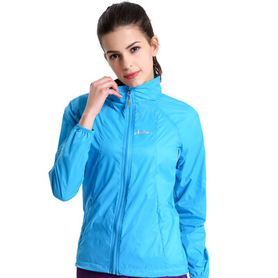 

Carring (clothin) skin windbreaker ladies outdoor sports thin breathable Slim skin clothing CD13003 rose red XL code