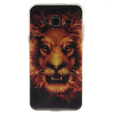 

Flame Lion Pattern Soft Thin TPU Rubber Silicone Gel Case Cover for SAMSUNG GALAXY J3Galaxy J3 2016 SM-J320