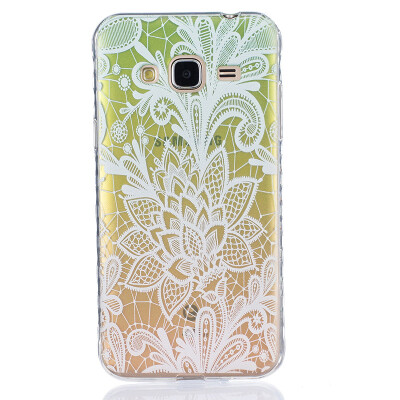 

Rose Pattern Soft Thin TPU Rubber Silicone Gel Case Cover for SAMSUNG Galaxy J3J3 2016 J320